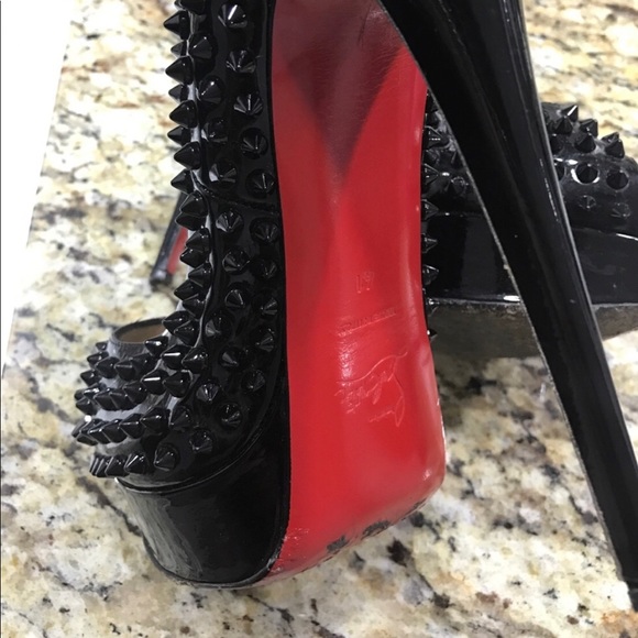 Christian Louboutin spike 150mm size 41 - Picture 2 of 7